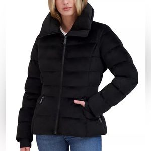 Laundry Shelli Segal Black Puffer Jacket